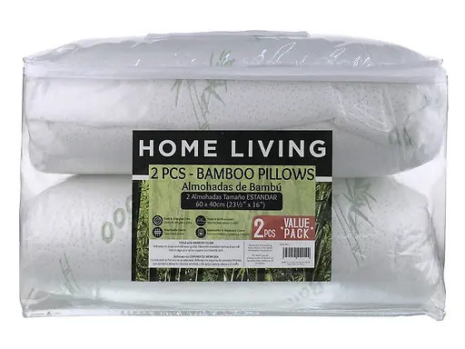 Bamboo Shredded Memory Foam Pillow – 60 x 40cm