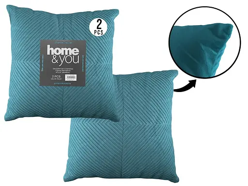 Cushion Set – 2PC Teal