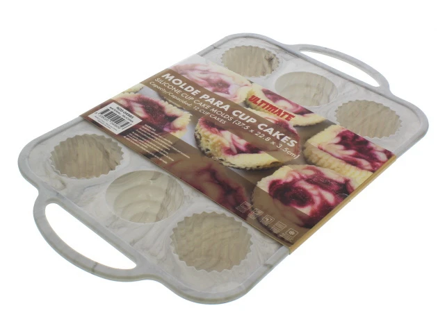 12 Cups Silicone Cupcake Mold