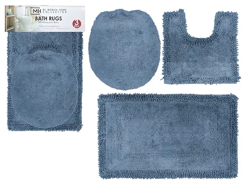 Bath Rugs – 3PC Set