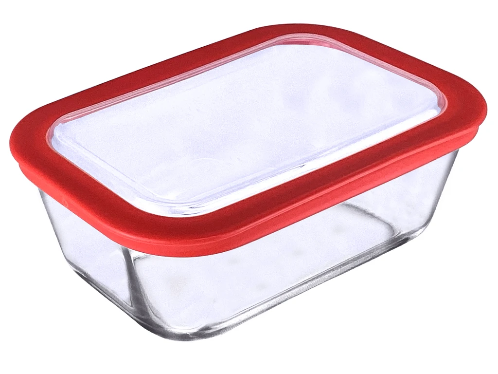 Rectangular Mold 0.7L with Lid – 12pcs Set