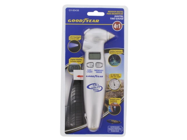 Digital Tire Gauge – AAA Battery Powered