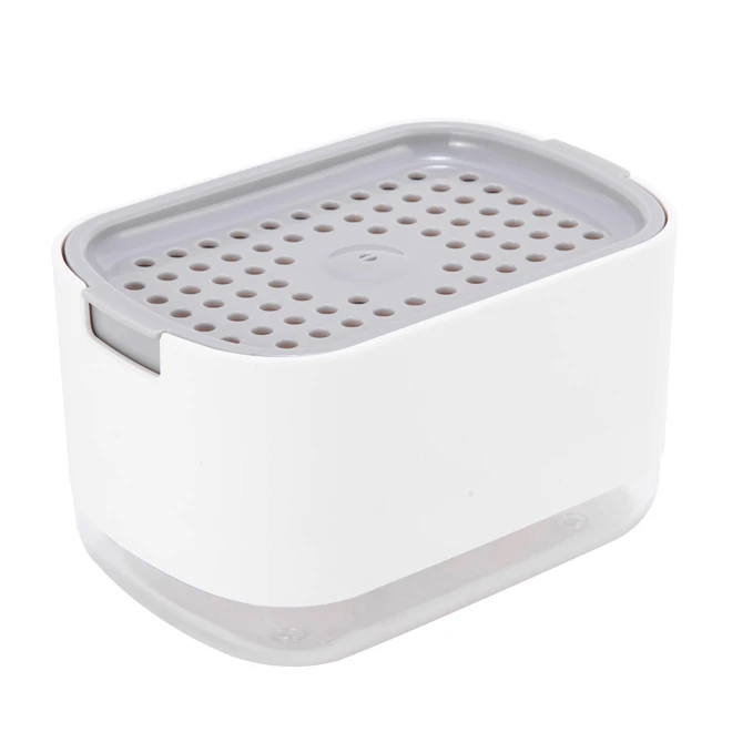 Sponge Holder with Soap Dispenser