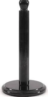 Marble Paper Towel Holder – Black
