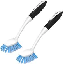 Dish Brush with Rubber Grip