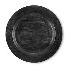 SG 12" Charger Plate – Timber Black