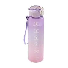 34oz Motivational Hydration Water Bottle
