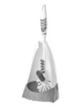 Toilet Brush with Rubber Grip