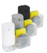 Soap Dispenser with Clear Base – Assorted