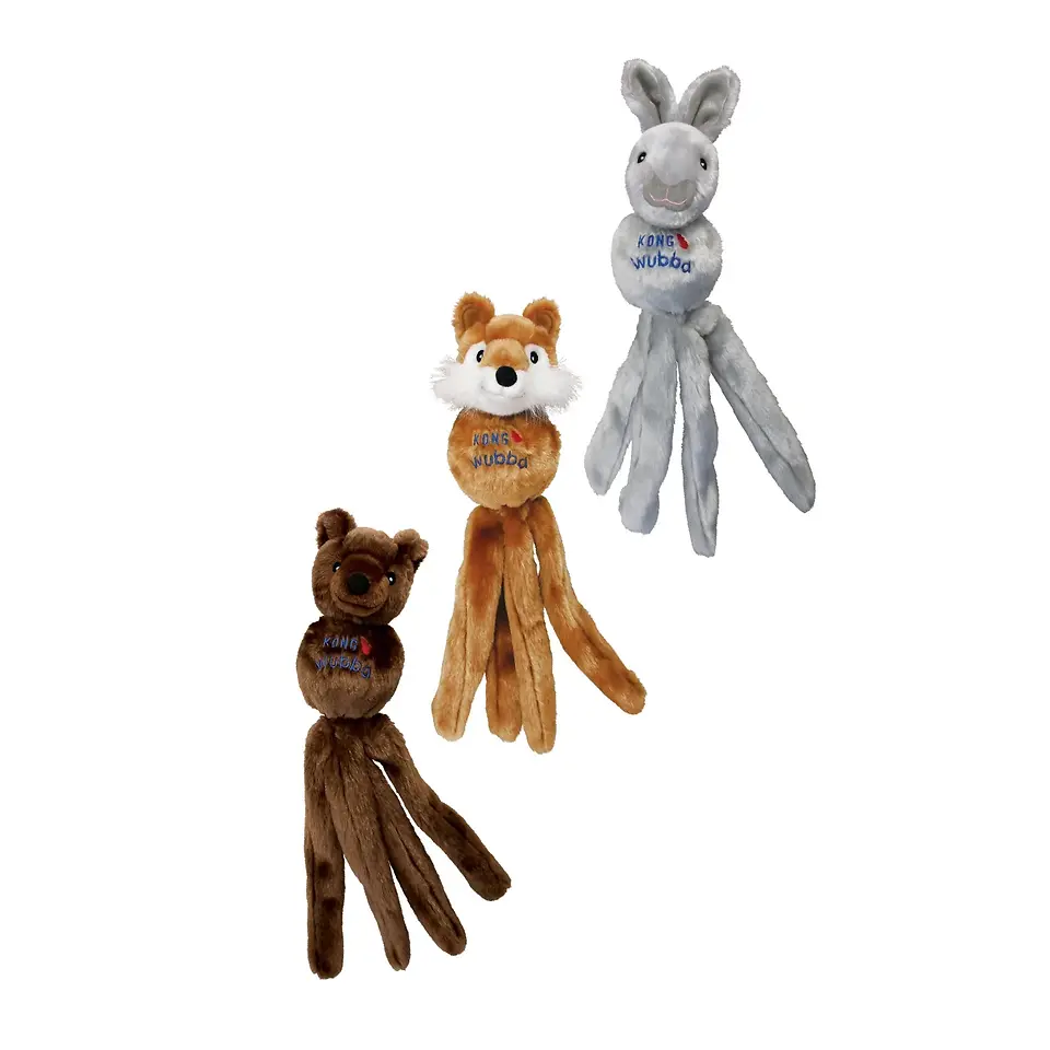 Wubba Friends Dog Toy Assorted Characters/Colors Small