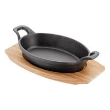 Judge Sizzle & Serve Pan - 20 × 14cm