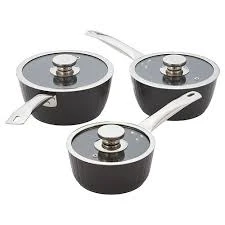 Judge Evertough 3 Piece Saucepan Set