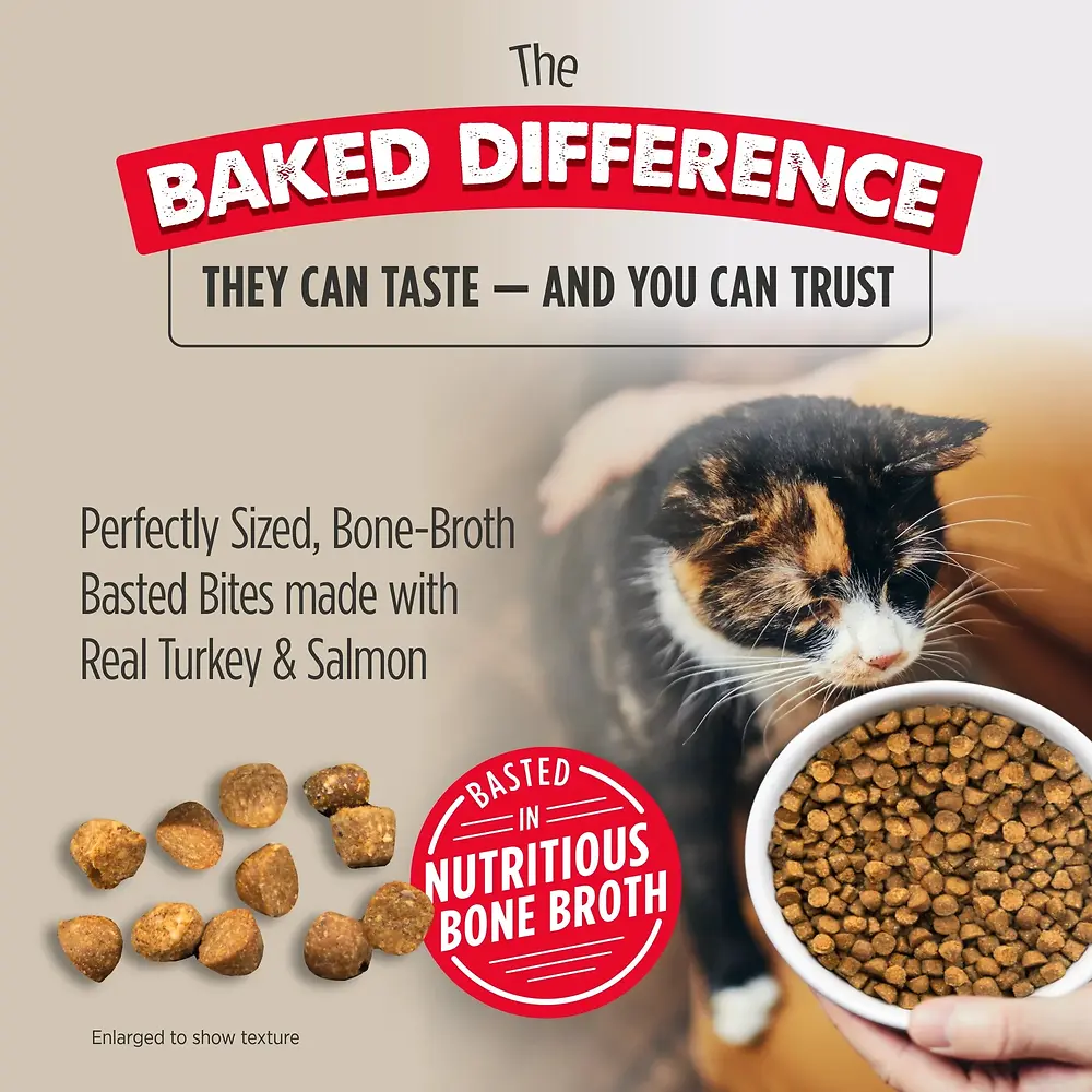 Culinary Harvest Oven-Baked Turkey & Salmon Recipe for Cats & Kittens 4 lb