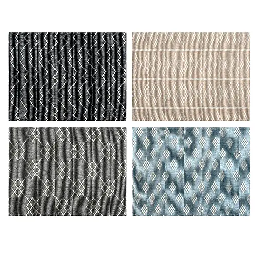 Cotton Loop Floor Mat with TPR Backing