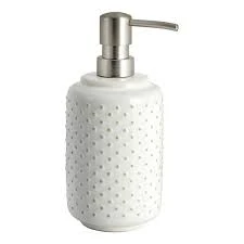 Textured Ceramic Soap Pump – 420 ml