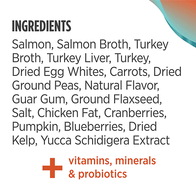 Minced Salmon & Turkey in Gravy Recipe Canned Cat Food 3 oz