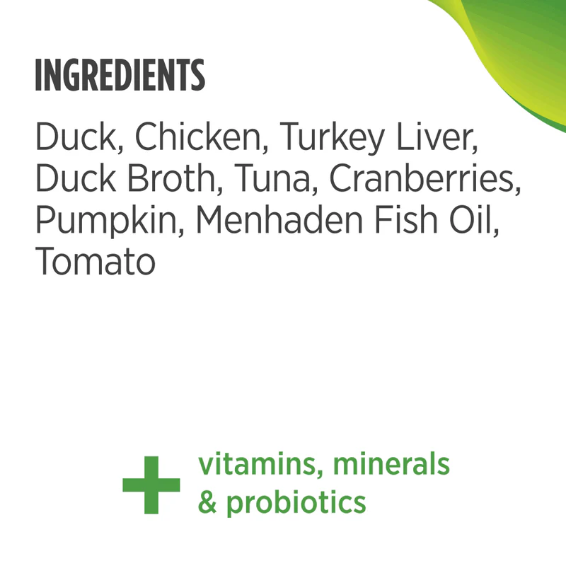 Duck & Tuna Recipe Canned Cat Food 12.5 oz