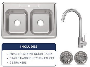 All-in-One Sink Set – 24G