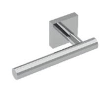 Chrome Plated Toilet Holder with Stainless Steel Tube