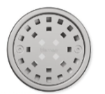 Eco Round Center Drain Diameter - 4 Inches