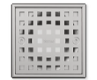 Eco Square Center Drain - 4 x 4 Inches