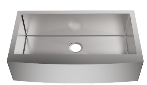 Heavy Duty Stainless Steel Single Sink 33 x 21 x 10 Inches