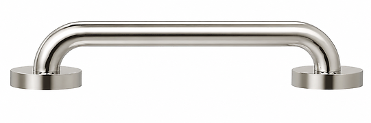 Stainless Steel Grab Rail Center to Center 12 Inches Overall 15 Inches