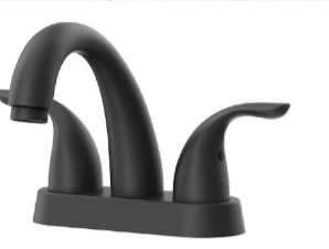 Matte Black Lavatory Faucet Ceramic Cartridge