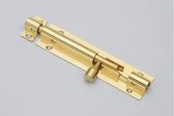 Heavy Duty Tower Bolt Brass - 3 Inches