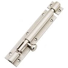 Tower Bolt  White Zinc – 3 Inches