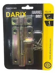 Tower Bolt Yellow Zinc – 2.5 Inches