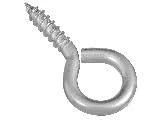 Screw Eye Zinc - 4 Inches