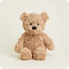 Brown Curly Bear - Warmies