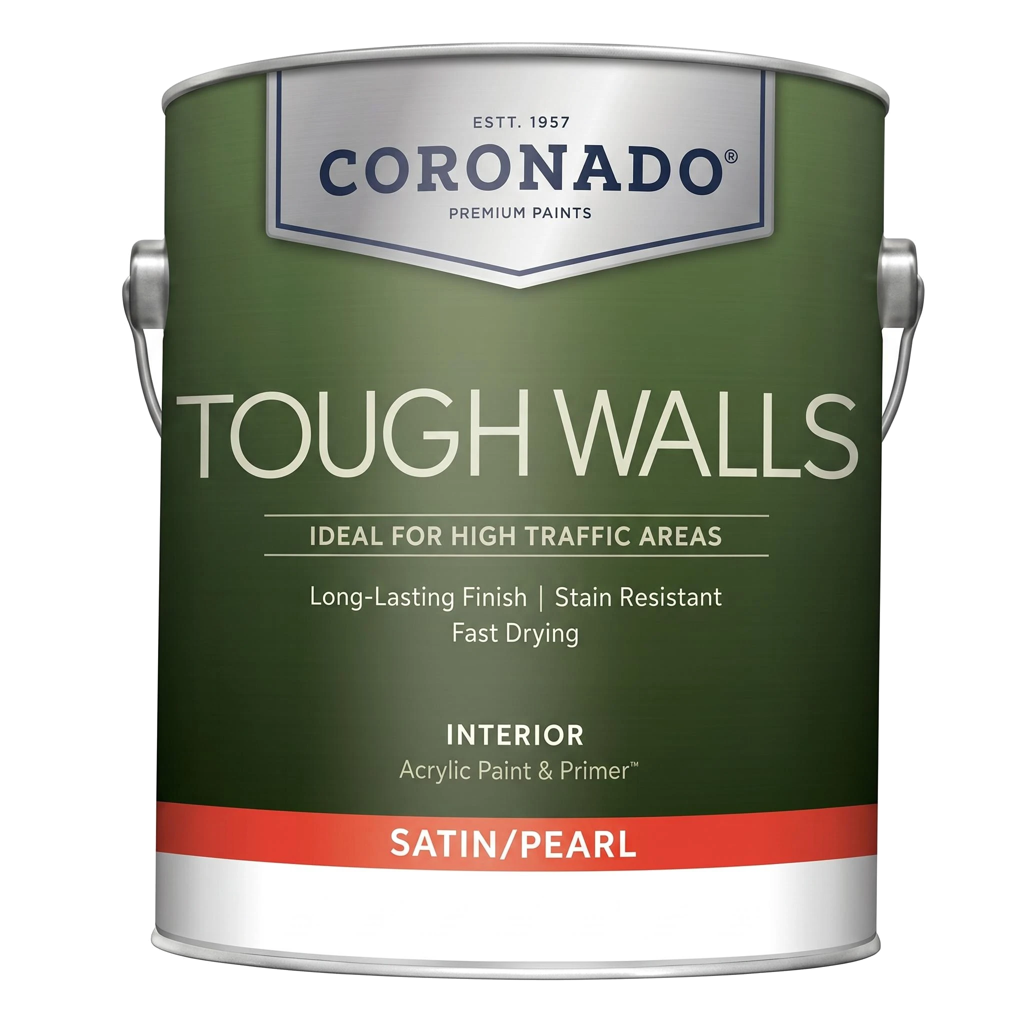 Tough Walls Acrylic Paint - Satin/Pearl