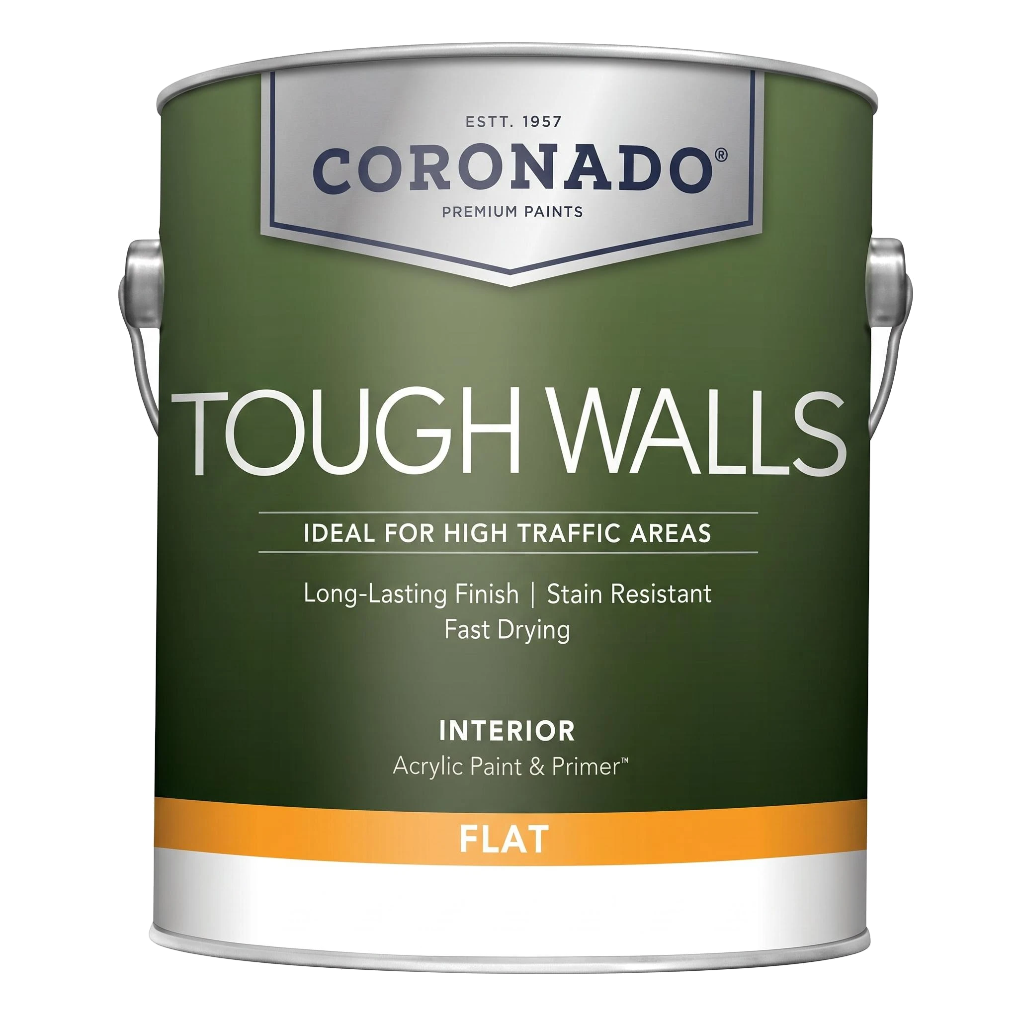 Tough Walls Acrylic Paint - Flat