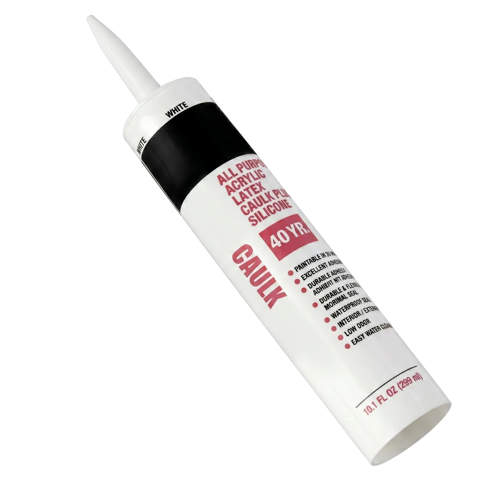 Acrylic White Caulk Tube