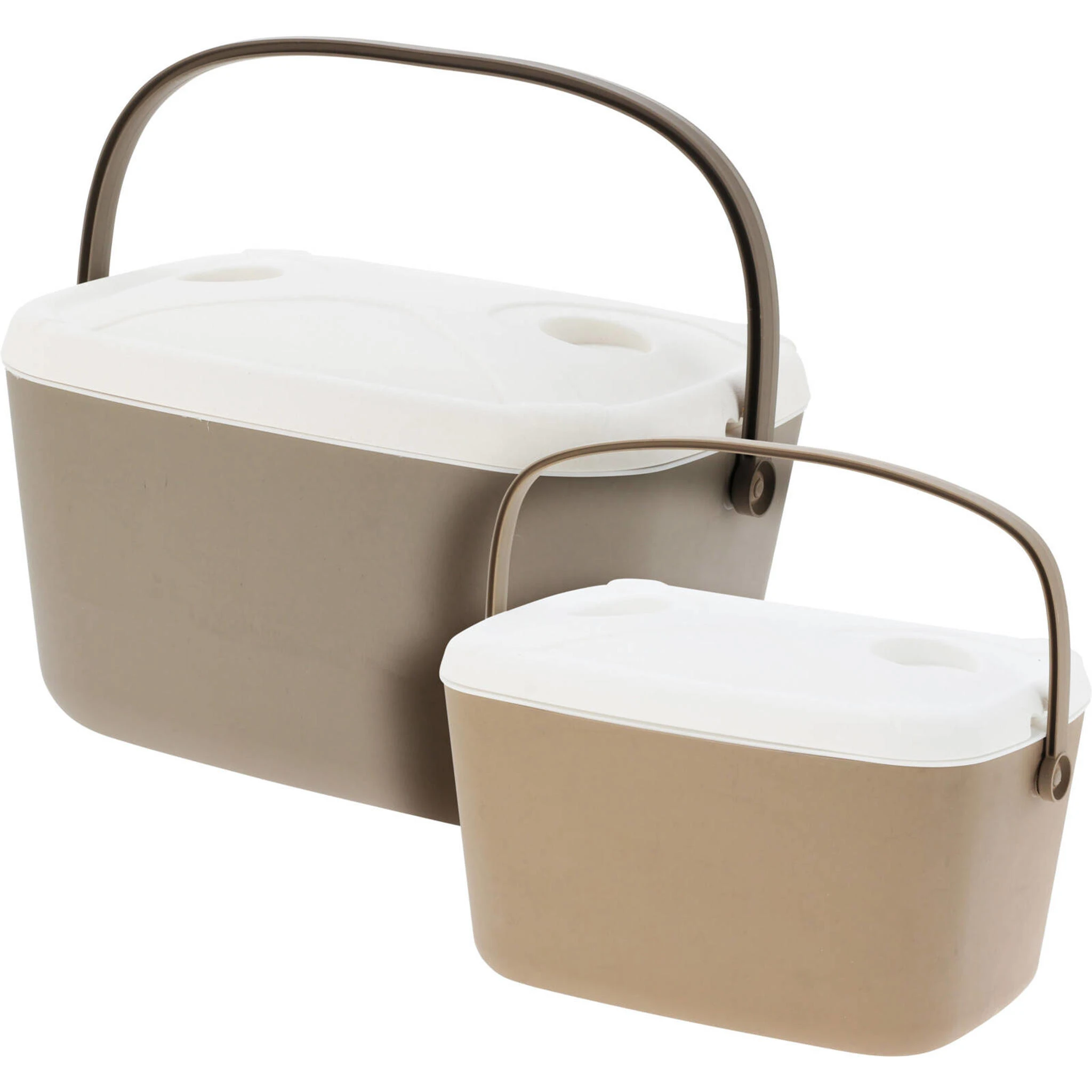 COOLERBOX 30 AND 15 LITER BEIG