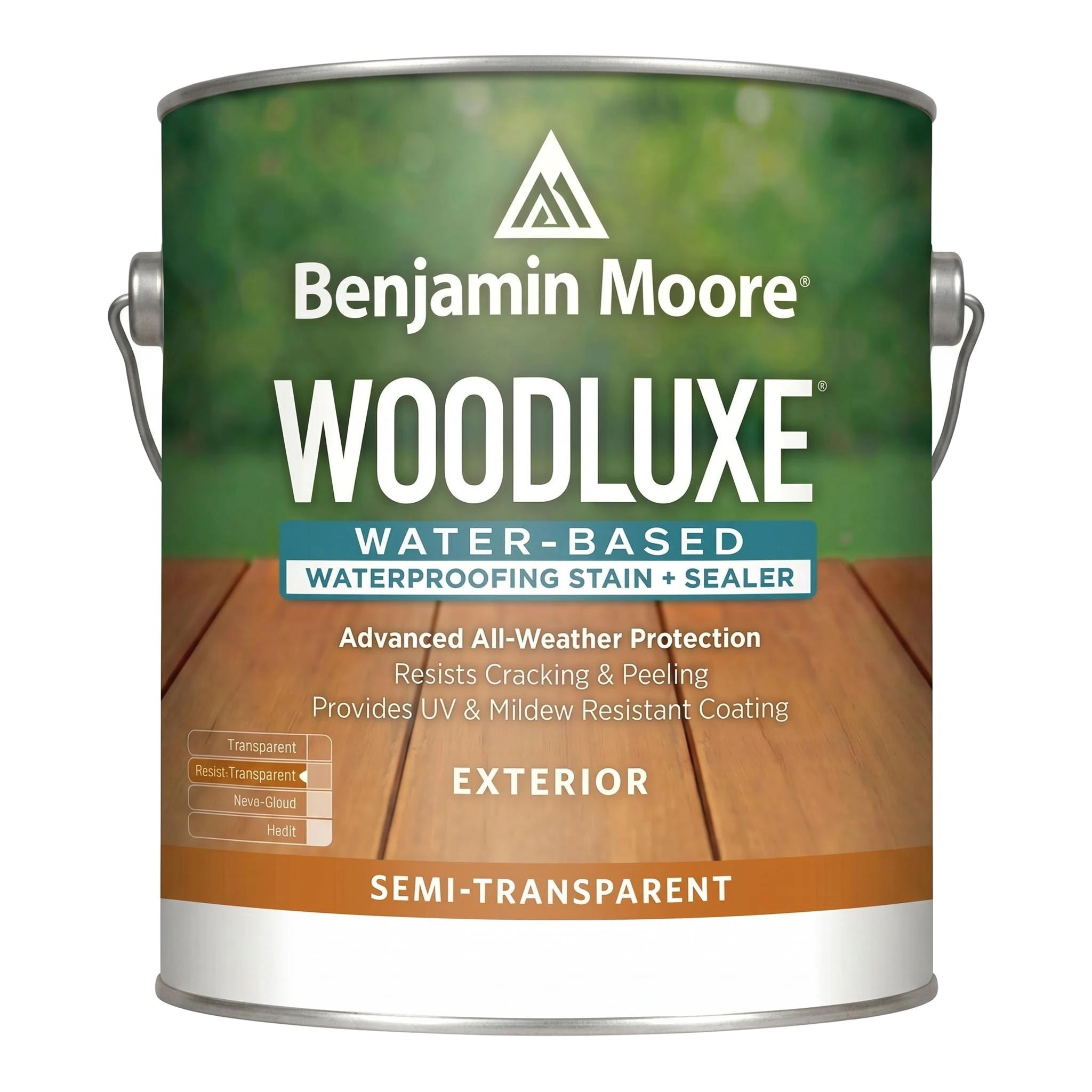 Woodluxe Water-Based Waterproofing Stain + Sealer - Semi-Transparent