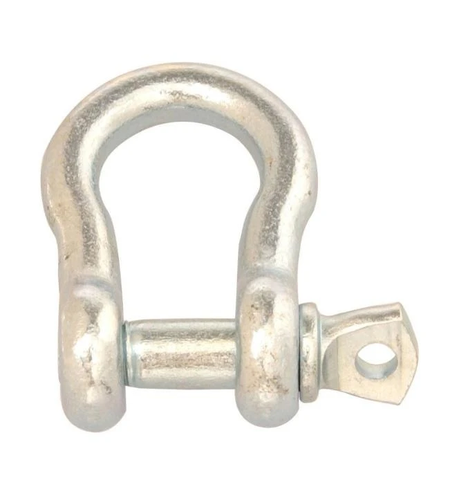Anchor Shackle Screw Pin Zinc-Plated 1/2" | 2000 lb WLL