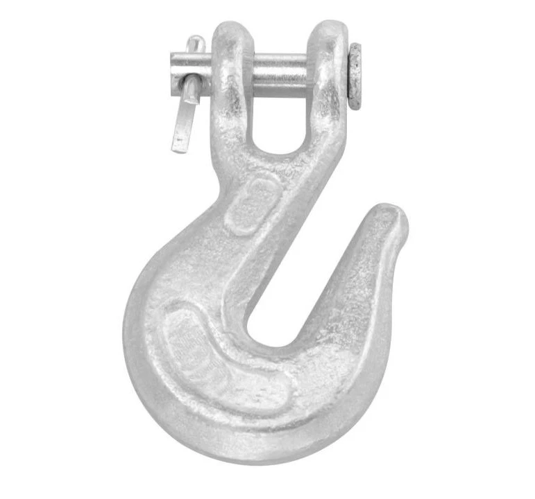 Clevis Grab Hook Grade 43 Zinc-Plated Forged Steel 5/16" | 3900 WLL