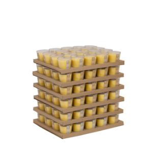 Nina Citrine Glass Candle - 500 Gram Box