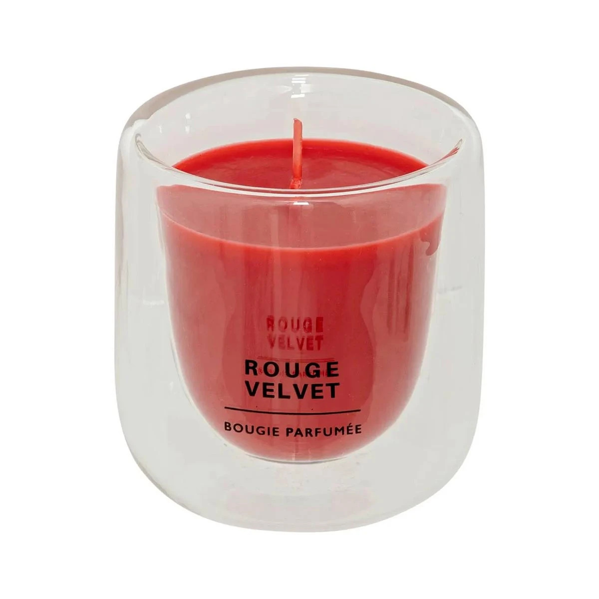 ILAN Red Velvet Glass Candle – 130 Grams