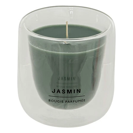 Ilan Scented Candle Glass Jar Jasmine -  130 Grams