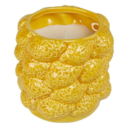Yucatan Scented Candle Citrus Ceramic Jar -  330 Grams