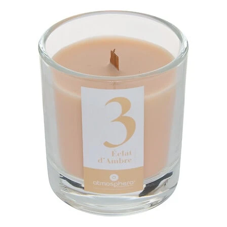 Numia Amber Glass Candle Atmosphera - 180 Grams