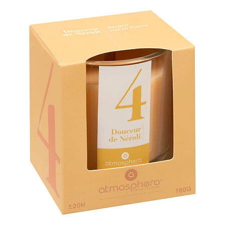 Numia Neroli Glass Candle Atmosphera - 180 Grams