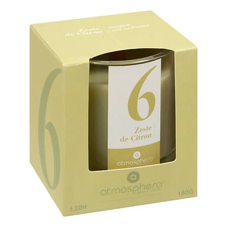 Numia Lemon Glass Candle Atmosphera - 180 Grams