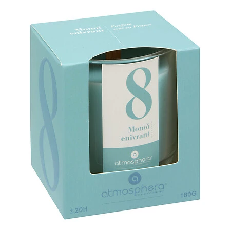 Numia Monoi Glass Candle Atmosphera - 180 Grams