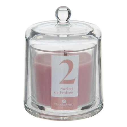Numia Strawberry Glass Candle Atmosphera - 240 Grams