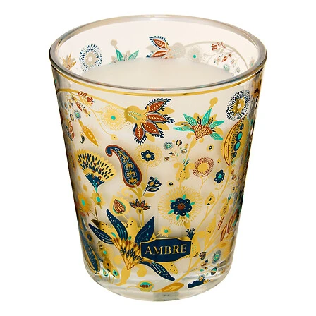 Numia Ilan Amber Glass Candle Atmosphera -  820 Grams